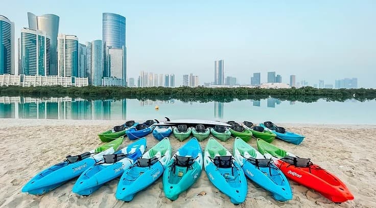 Guided Kayak Tour in the Reem Central Park Mangroves - Image 8